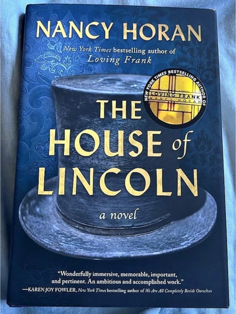 The House of Lincoln Nancy Horan Book